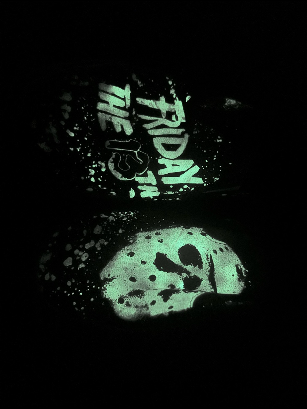 Vans Friday the 13th Slip-On Shoes Glow in the dark - Picture 2 of 3